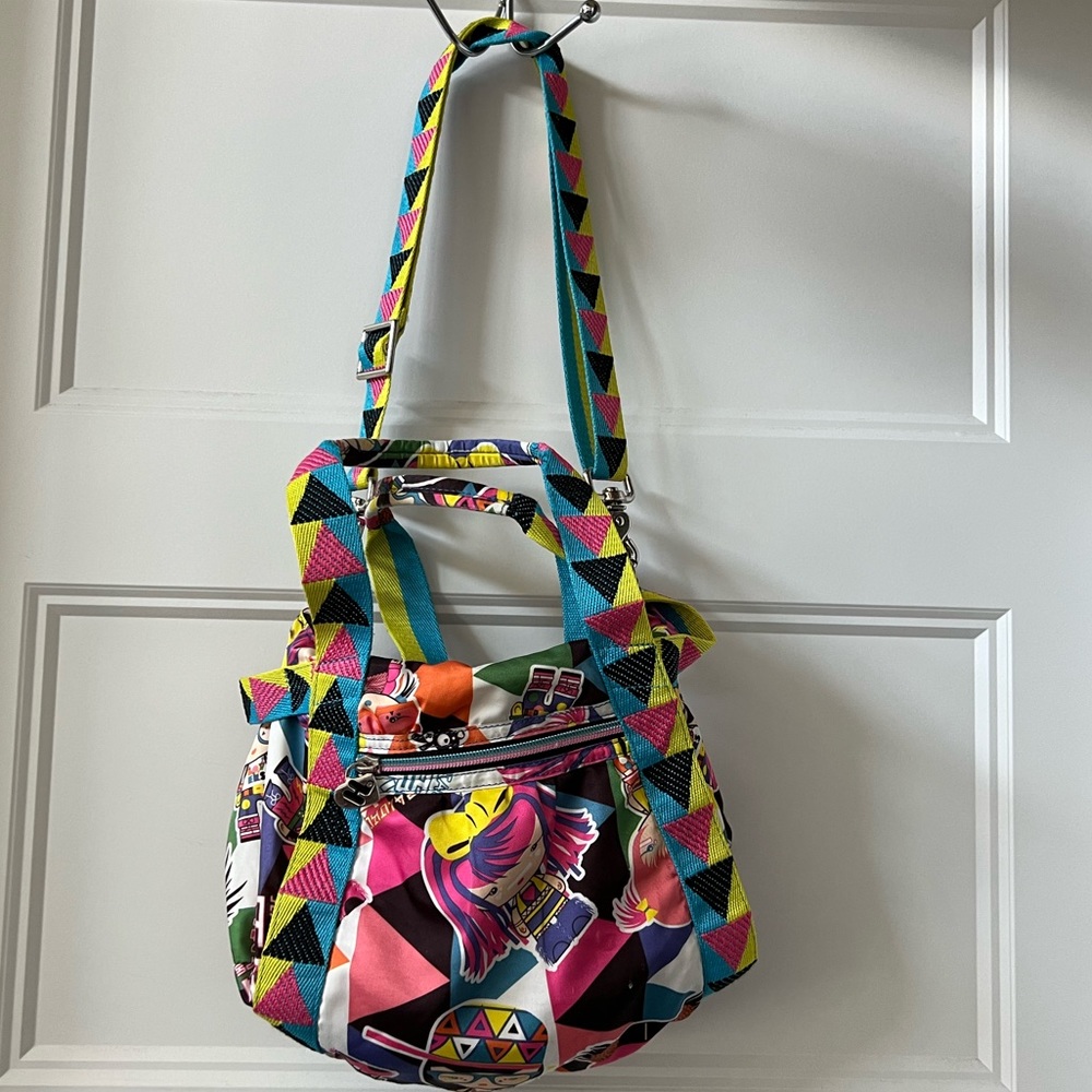 HARAJUKU LOVERS Women's Multi colors Hobo Hand Bag Clean